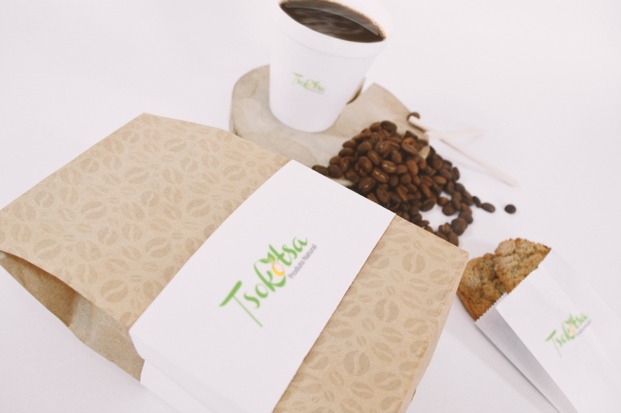 Coffee Bag and Cup